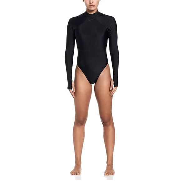 NWOT Nike Women's Hydralock Fusion Long Sleeve Rashguard - Picture 1 of 5